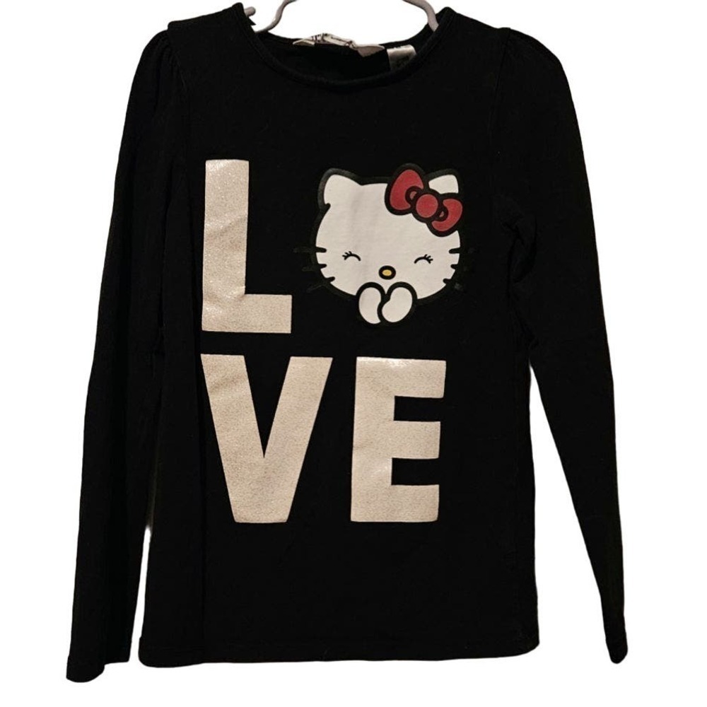 Hello Kitty and‎ H&M collab Love glitter letters Size 6-8y